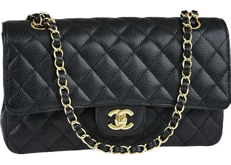 chanel blacl medium caviar|Chanel Classic Double Flap Quilted Caviar Gold.